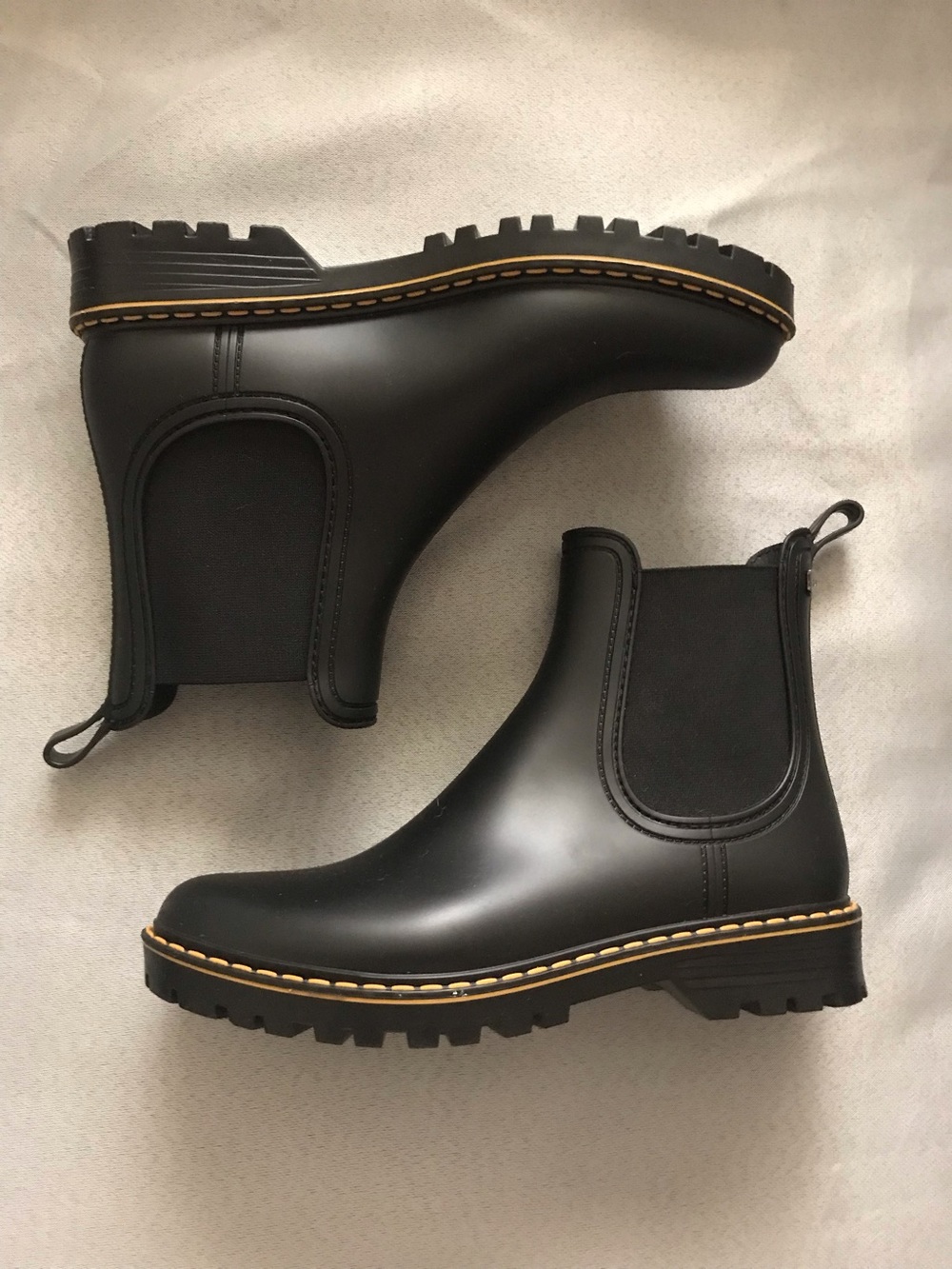 Igor Black Rain Lug Boots